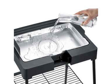 Severin Elgrill m. ben 2200 watt Sort