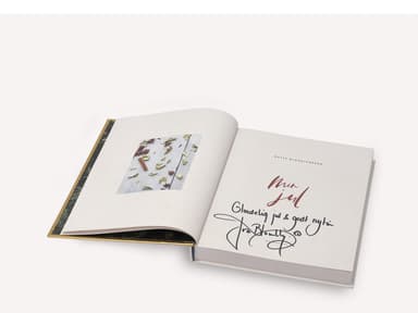 Blomsterbergs Min jul - signeret Bog