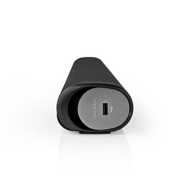 Nedis Soundbar | 2.0 | DSP Programmer | 135 W | 1 x Optisk / 1x 3.5 mm / 1x Coax Audio / 1x USB | 1x HDMI (with ARC) | Bluetooth® | Kan monteres | Mørkegrå / Sort