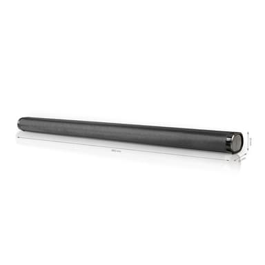 Nedis Soundbar | 2.0 | DSP Programmer | 135 W | 1 x Optisk / 1x 3.5 mm / 1x Coax Audio / 1x USB | 1x HDMI (with ARC) | Bluetooth® | Kan monteres | Mørkegrå / Sort