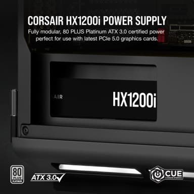 Corsair HX1200i strømforsyning (1.200W)