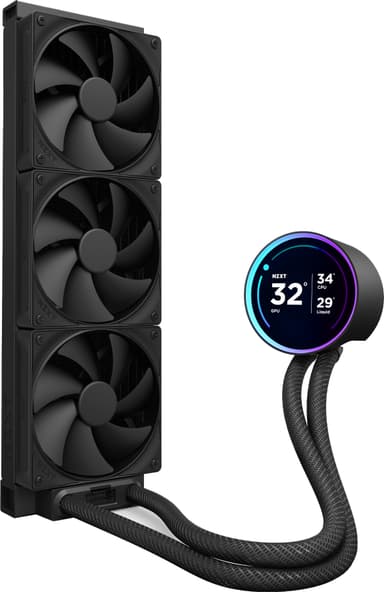 NZXT Kraken 360 Elite V2 CPU-vandkøler (sort)