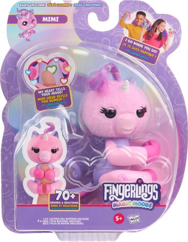 Fingerlings Magic Mood legetøj (Unicorn)