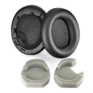 Sony WH-1000XM4 ørepuder fra headphoneparts.se - Sort