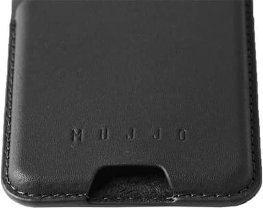 Mujjo MagSafe iPhone kortholder til mobil (sort)