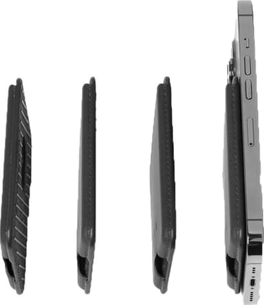 Mujjo MagSafe iPhone kortholder til mobil (sort)