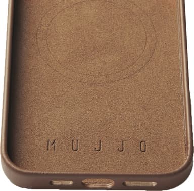 Mujjo iPhone 16 Pro Max mobiletui (Tan)