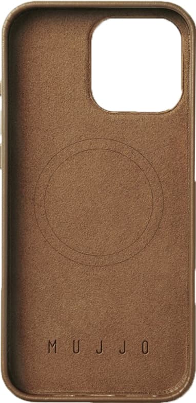 Mujjo iPhone 16 Pro Max mobiletui (Tan)