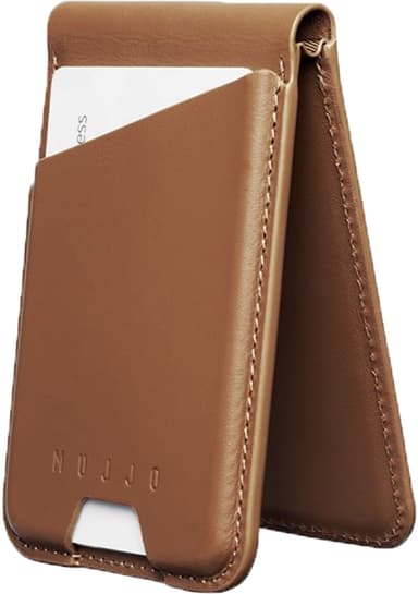 Mujjo MagSafe iPhone kortholder til mobil (tan)