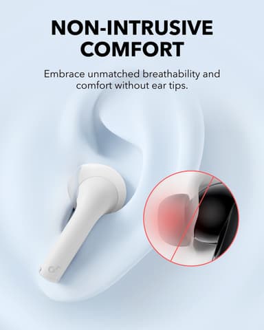 Soundcore K20i true wireless in-ear høretelefoner (hvid)