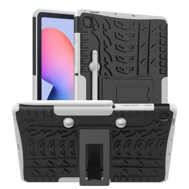 Stødtæt cover med stativ Samsung Galaxy Tab S6 Lite  - hvid