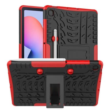 Stødtæt cover med stativ Samsung Galaxy Tab S6 Lite  - rød