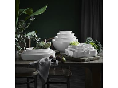 Pillivuyt Serie Originale Fad ovalt 36 x 27 cm Hvid