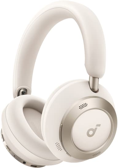Soundcore Space One Pro trådløse around-ear høretelefoner (hvid)