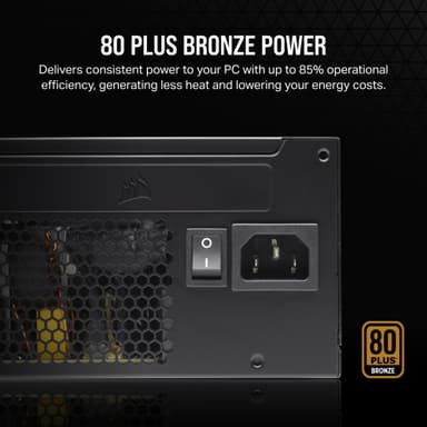 Corsair CX650 strømforsyning (650W)