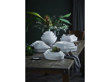 Pillivuyt Serie Originale Fad ovalt 36 x 27 cm Hvid