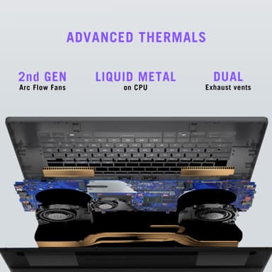 Asus ROG Zephyrus 16 GU605CX U9-285H/64/2TB/OLED 16" bærbar computer