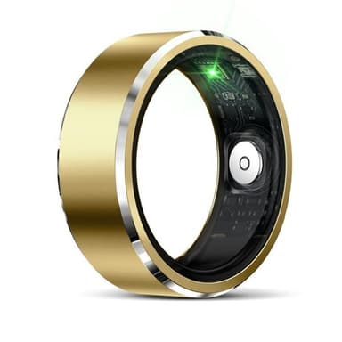R5 Smart Ring med sundhedsovervågning og træningstilstande Størrelse 11 - Guld