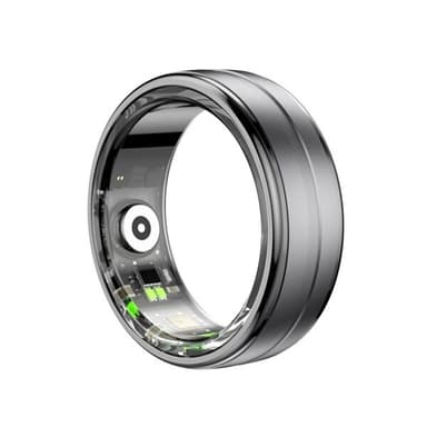 R06 Smart Ring med sundhedsovervågning og træningstilstande Størrelse 11 - Svart