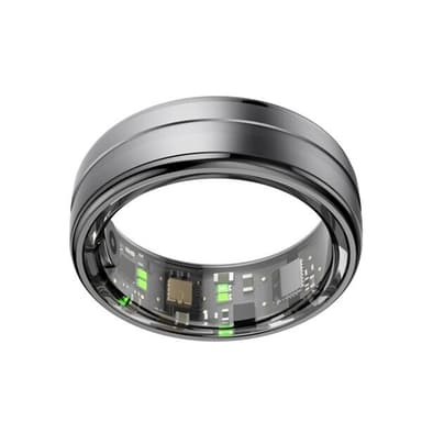 R06 Smart Ring med sundhedsovervågning og træningstilstande Størrelse 11 - Svart