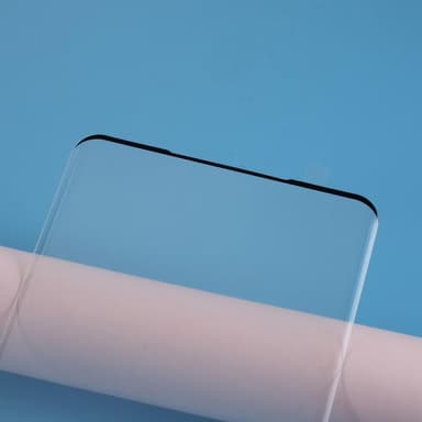 Samsung Galaxy S20 Plus buet hærdet glas i fuld størrelse (fingeraftrykslåsning)