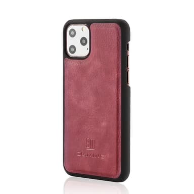 DG.MING til iPhone 11 Pro stilfuld tegnebog taske - vinrød