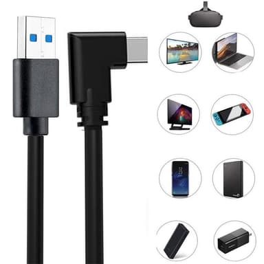 Oculus Quest VR Linkkabel USB3.0 til Type-C datakabel 5m