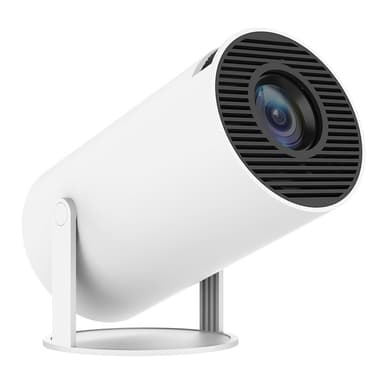 Bærbar Smart Projektor WiFi Bluetooth 4K HD Video Home Theater LED-projektor