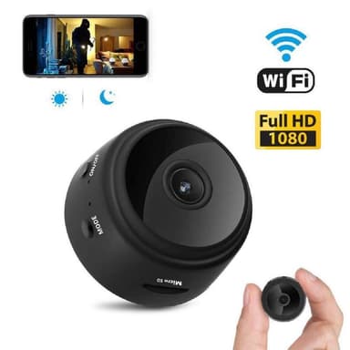 Mini Spy Kamera Trådløs Wifi IP Hjemmesikkerhedskamera HD 1080P
