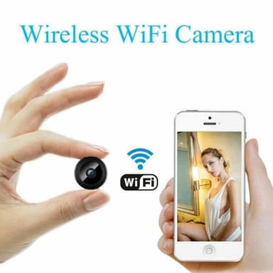 Mini Spy Kamera Trådløs Wifi IP Hjemmesikkerhedskamera HD 1080P
