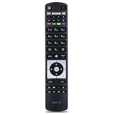 Udskiftning af fjernbetjening til RC5118F til Hitachi TV