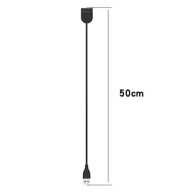 Xiaomi Mi Band 7/6/5 Opladningskabel - Sort