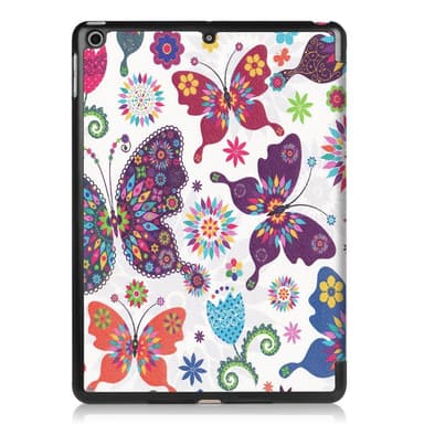 Til iPad 9.7 (2018)/9.7 (2017) Trifoldet stativetui - Sommerfugle