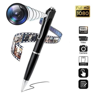 1080P Skjult kamera Pen Videooptagelse fotografi lomme