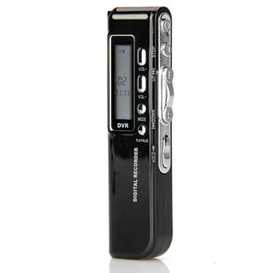 R10 8GB USB LCD-skærm Digital lyd Stemmeoptager Diktafon