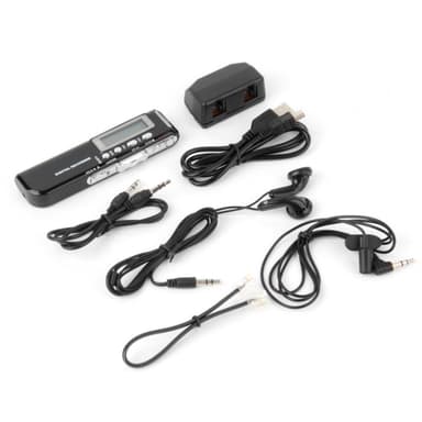 R10 8GB USB LCD-skærm Digital lyd Stemmeoptager Diktafon