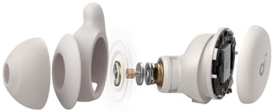Soundcore Sleep A20 true wireless in-ear høretelefoner (hvid)