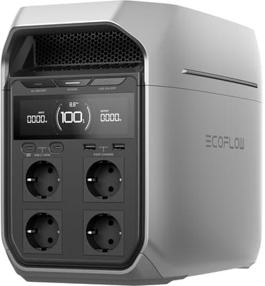 Ecoflow Delta 3 Plus strømstation EFDELTA3P-EU (sølv)