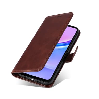 SKALO Samsung A16 PU-læder Pungetui - Brun
