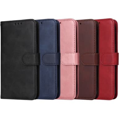 SKALO Samsung A16 PU-læder Pungetui - Brun