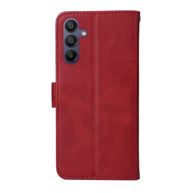 SKALO Samsung A16 PU-læder Pungetui - Rød