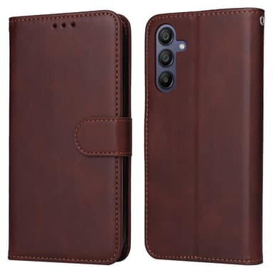 SKALO Samsung A16 PU-læder Pungetui - Brun
