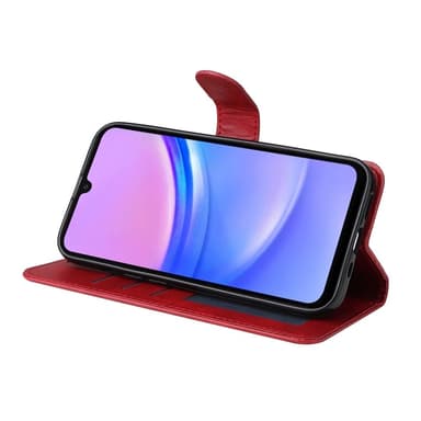 SKALO Samsung A16 PU-læder Pungetui - Rød