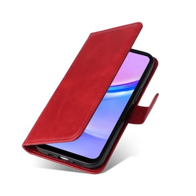 SKALO Samsung A16 PU-læder Pungetui - Rød