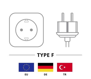 Goobay LED-natlampe til stikkontakt med farveændringsfunktion (grøn, blå, dagslys hvid), skumringsensor og stikkontakt med jordforbindelse (type F)