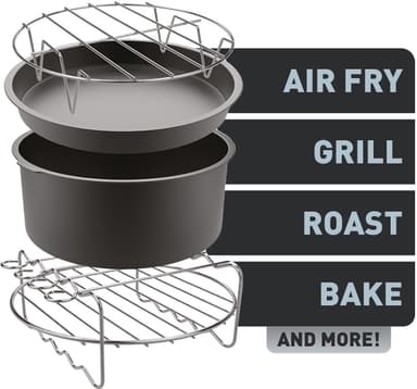 OBH Nordica/Tefal Easy Fry tillbehörsset för OBH Nordica XXL airfryer-modeller