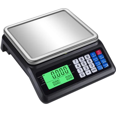Elektronisk vægt – genopladelig 30 kg/1g