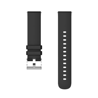 Silikonemønster urrem til Garmin Vivoactive 4 18mm Sort