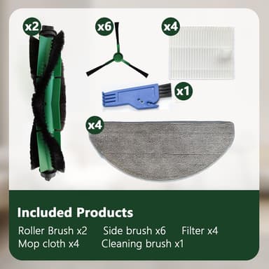 Reservedele til iRobot Roomba Combo Essential - Komplet sæt