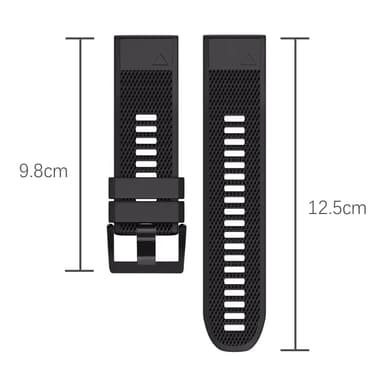 Urrem 26 mm Sort